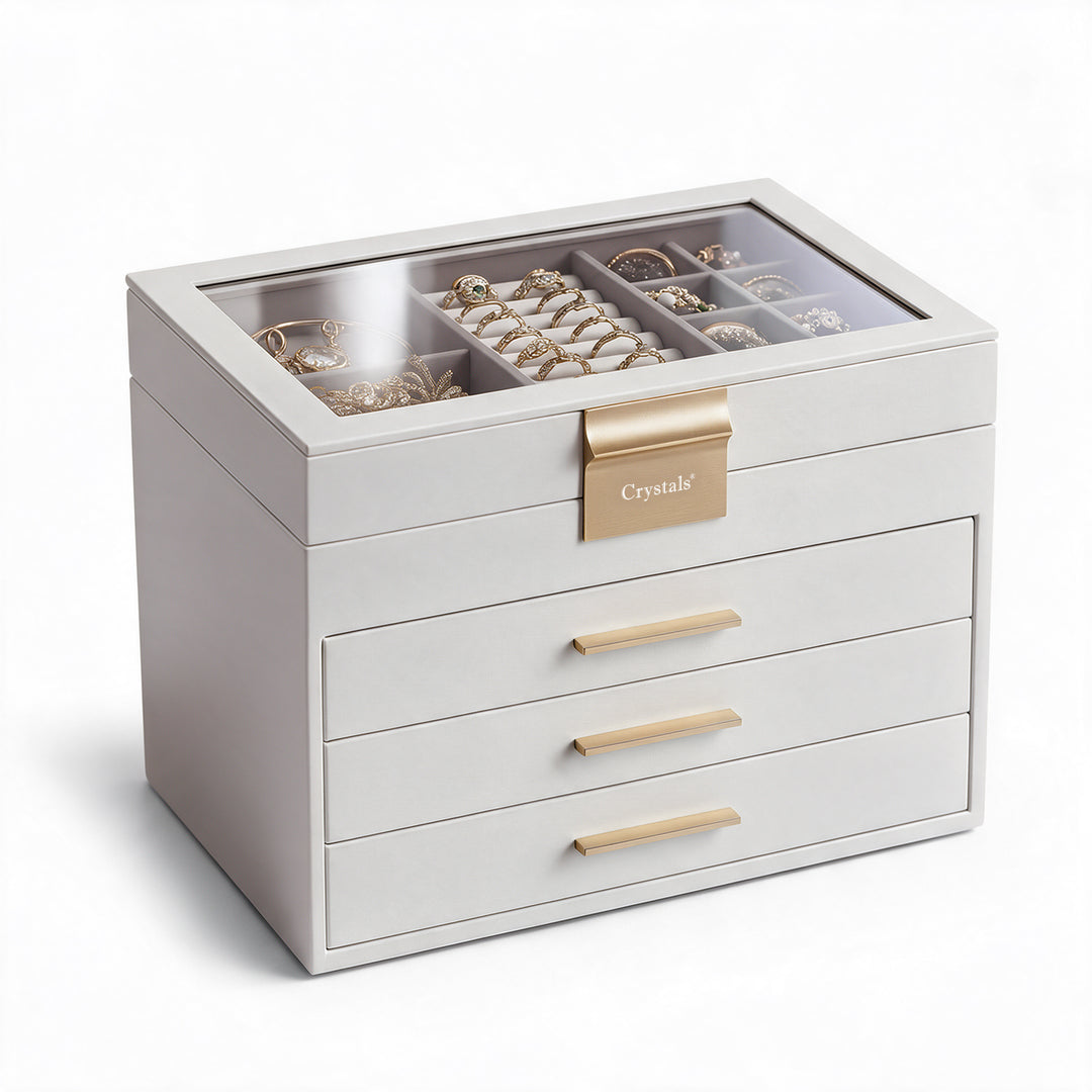 4-Layer Jewellery Storage Box with Drawers