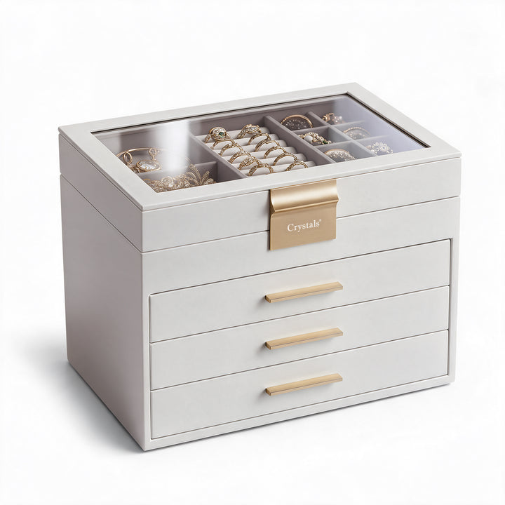 4-Layer Jewellery Storage Box with Drawers