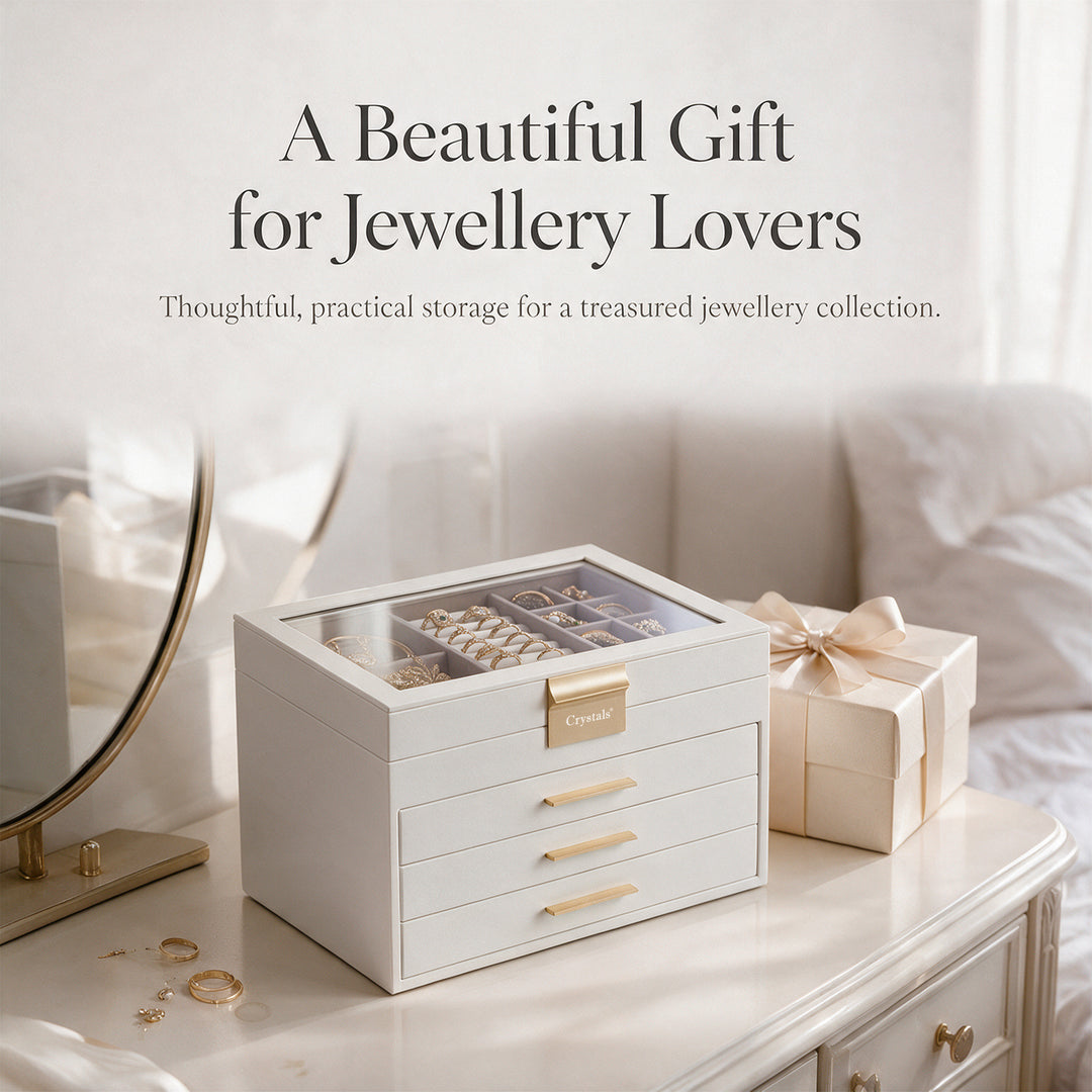 4-Layer Jewellery Storage Box with Drawers