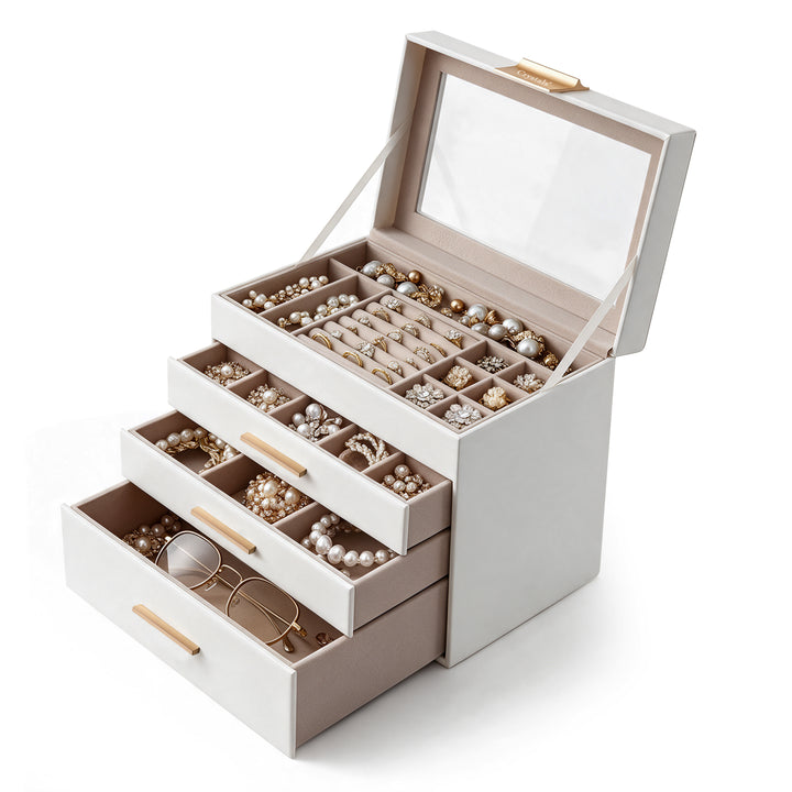 4-Layer Jewellery Storage Box with Drawers