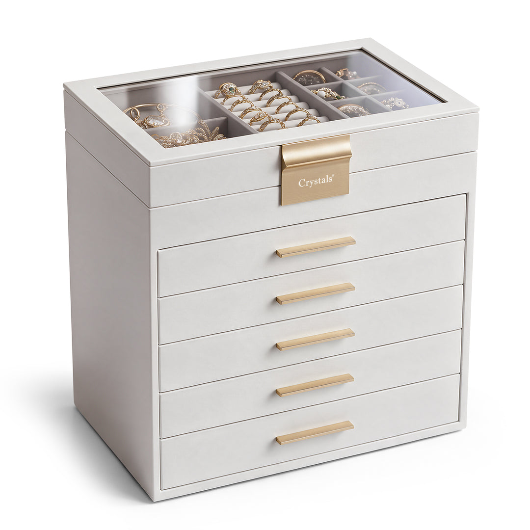 6-Layer Jewellery Storage Box with Drawers