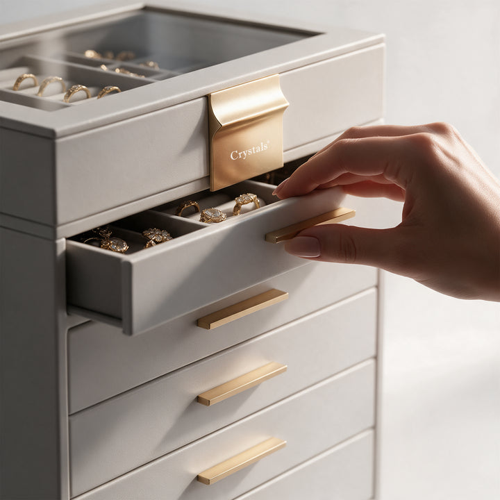 6-Layer Jewellery Storage Box with Drawers