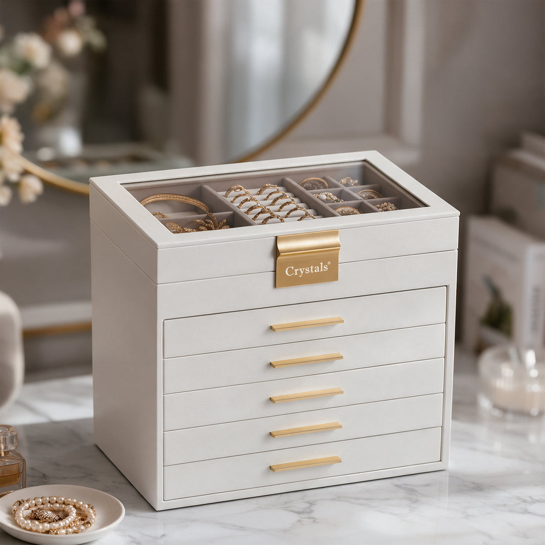 6-Layer Jewellery Storage Box with Drawers