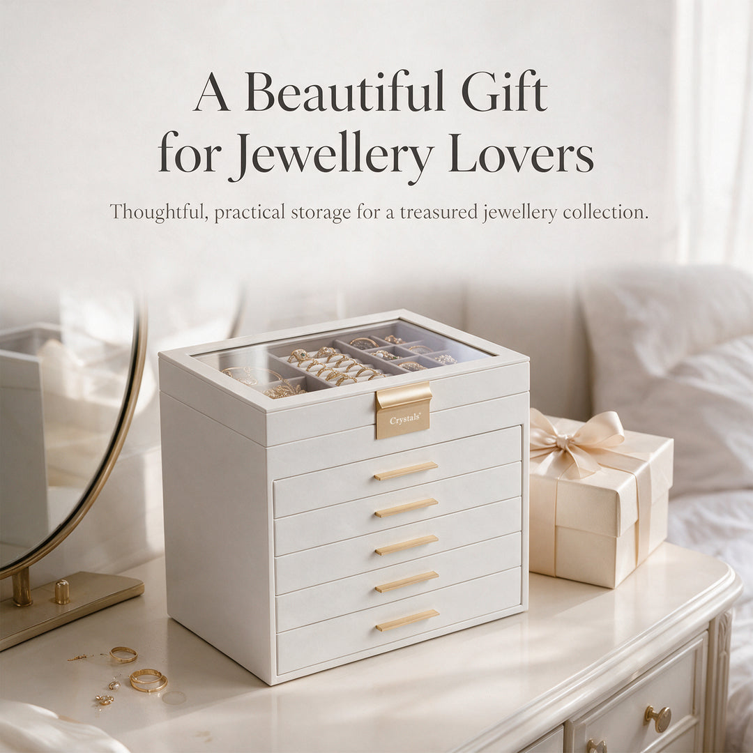 6-Layer Jewellery Storage Box with Drawers