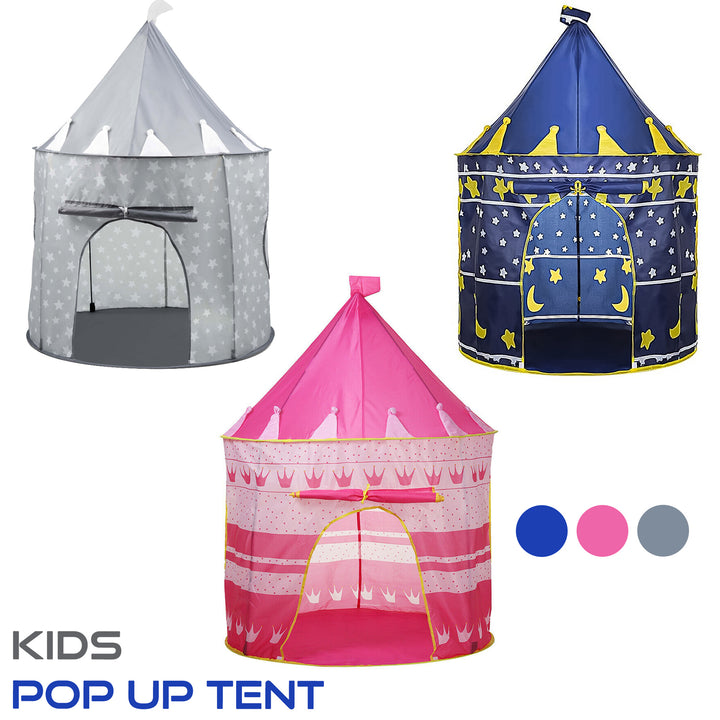 Kids Wizard & Princess Castle Tent