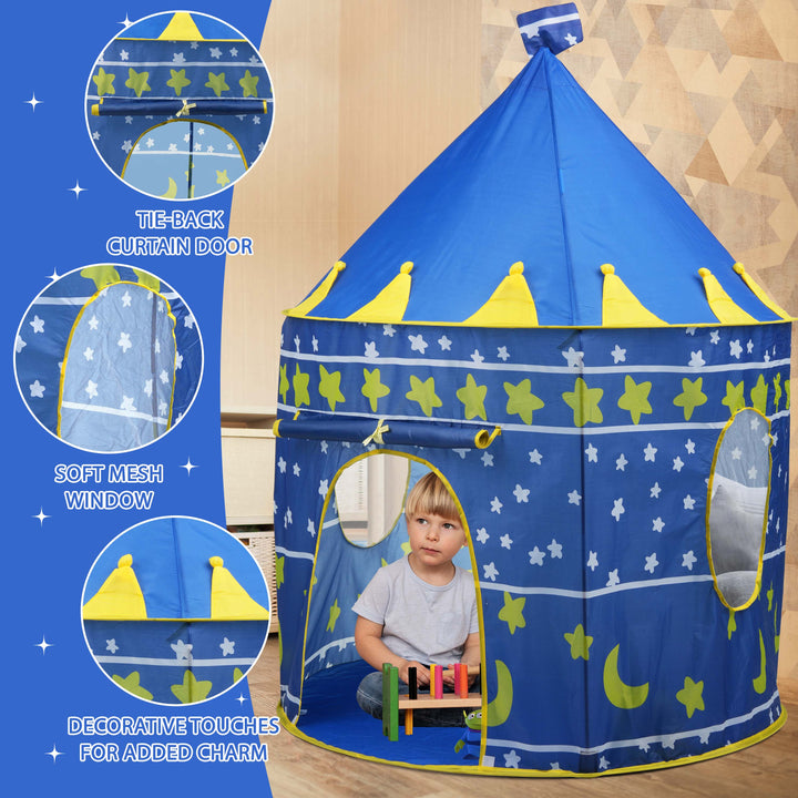 castle tent Kids Wizard & Princess Castle Tent Playing Tent