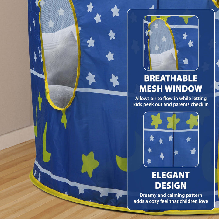 Kids Wizard & Princess Castle Tent