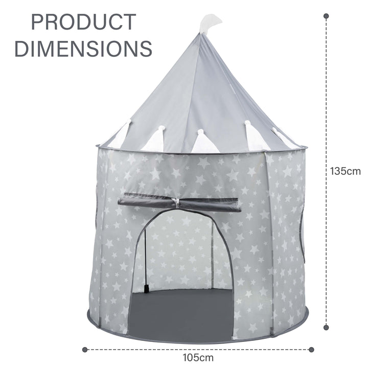 Kids Wizard & Princess Castle Tent