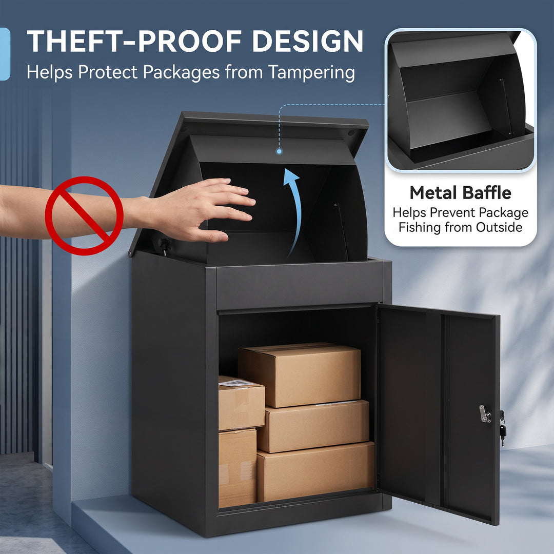 Lockable Extra Large Parcel Drop Box