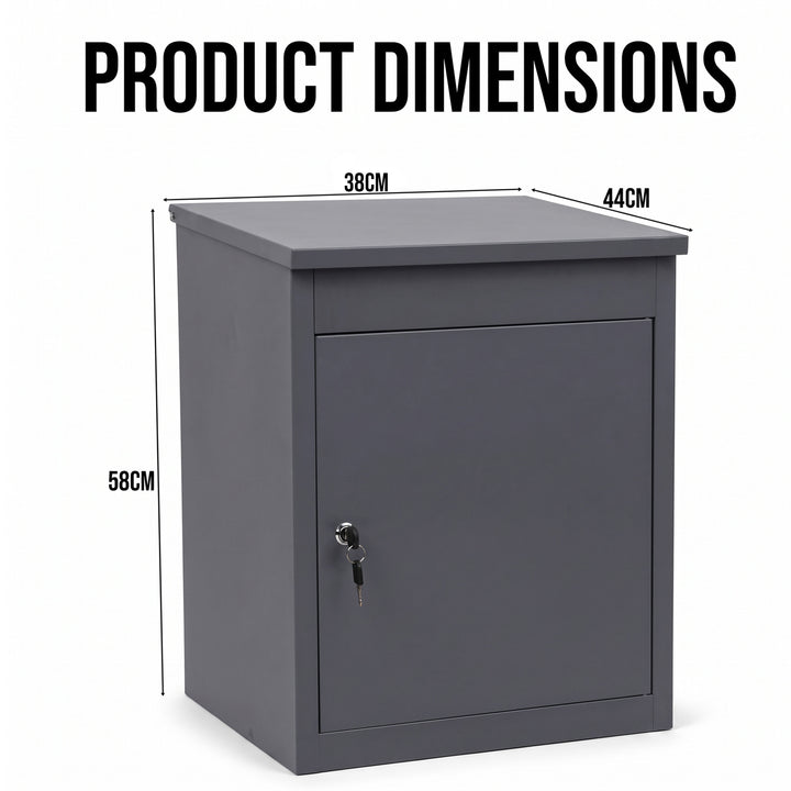 Extra Large Lockable Parcel Drop Box