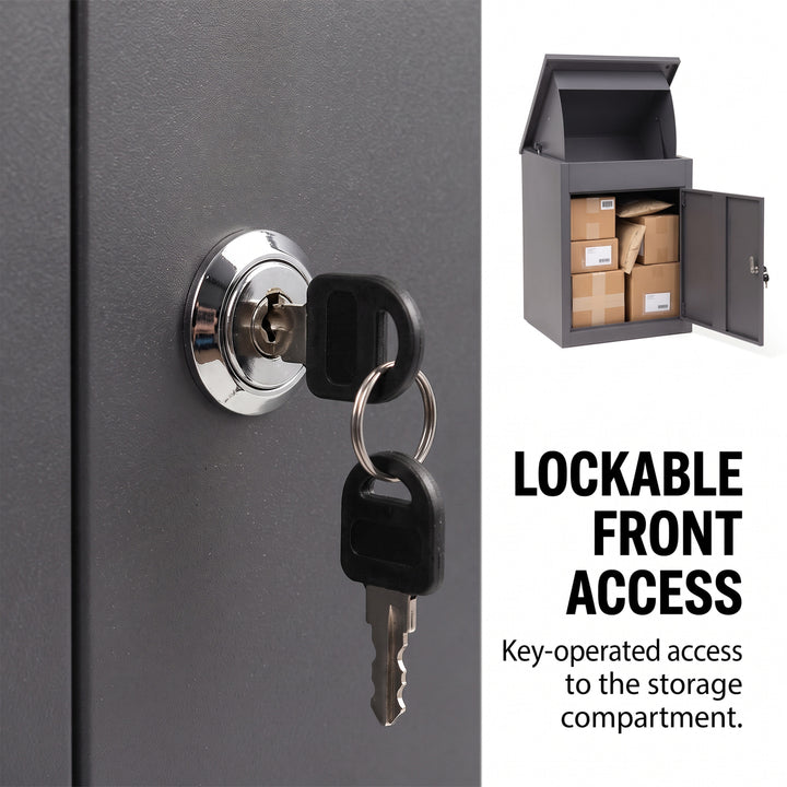 Extra Large Lockable Parcel Drop Box