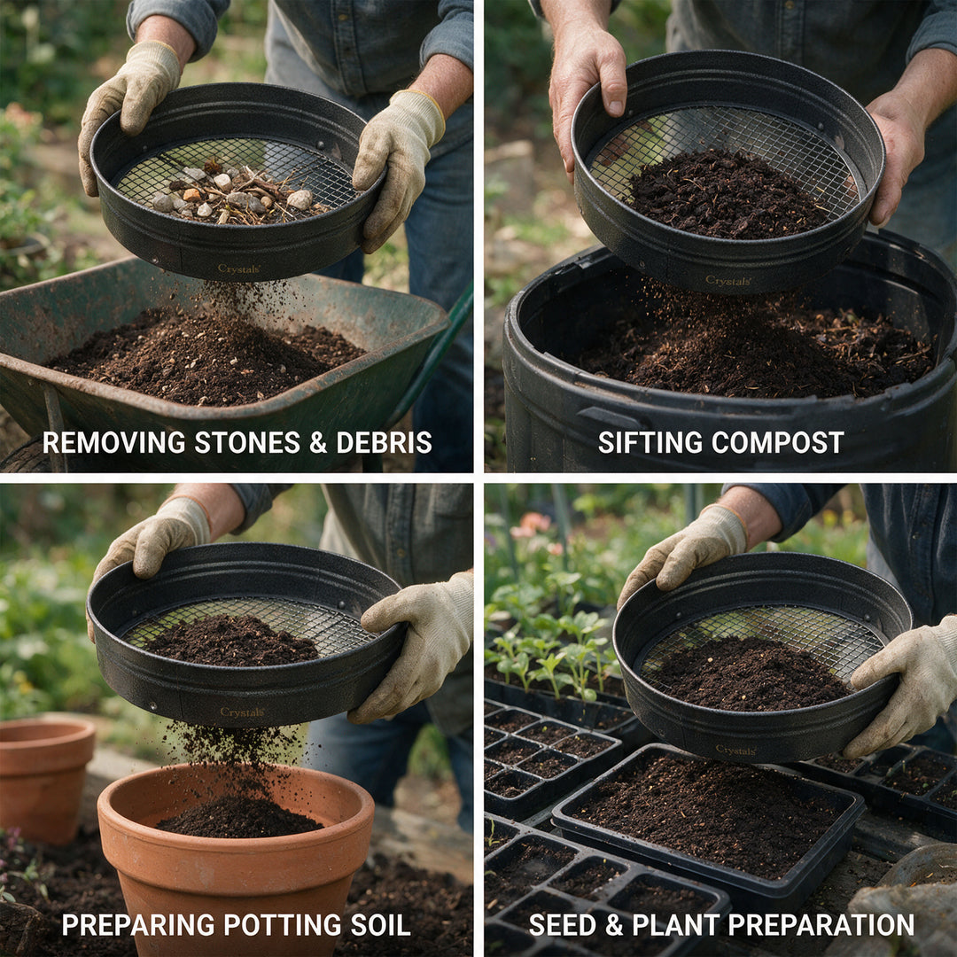 Metal Garden Sieve