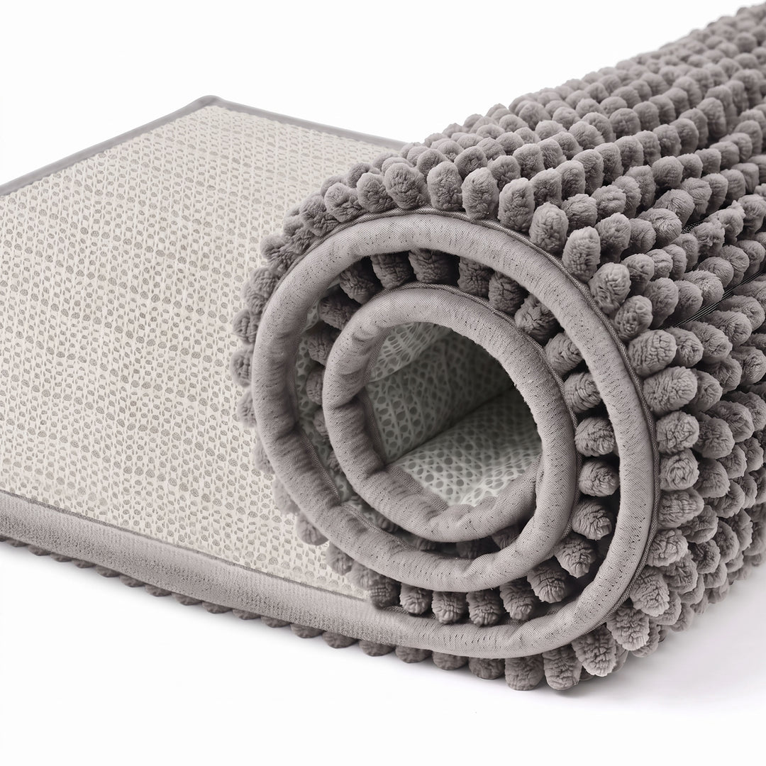 Non Slip Bath Mat Water Absorbent Machine Washable
