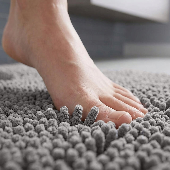 Non Slip Bath Mat Water Absorbent Machine Washable