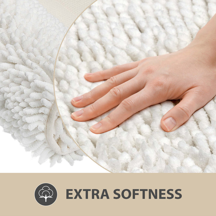 Non Slip Bath Mat Water Absorbent Machine Washable