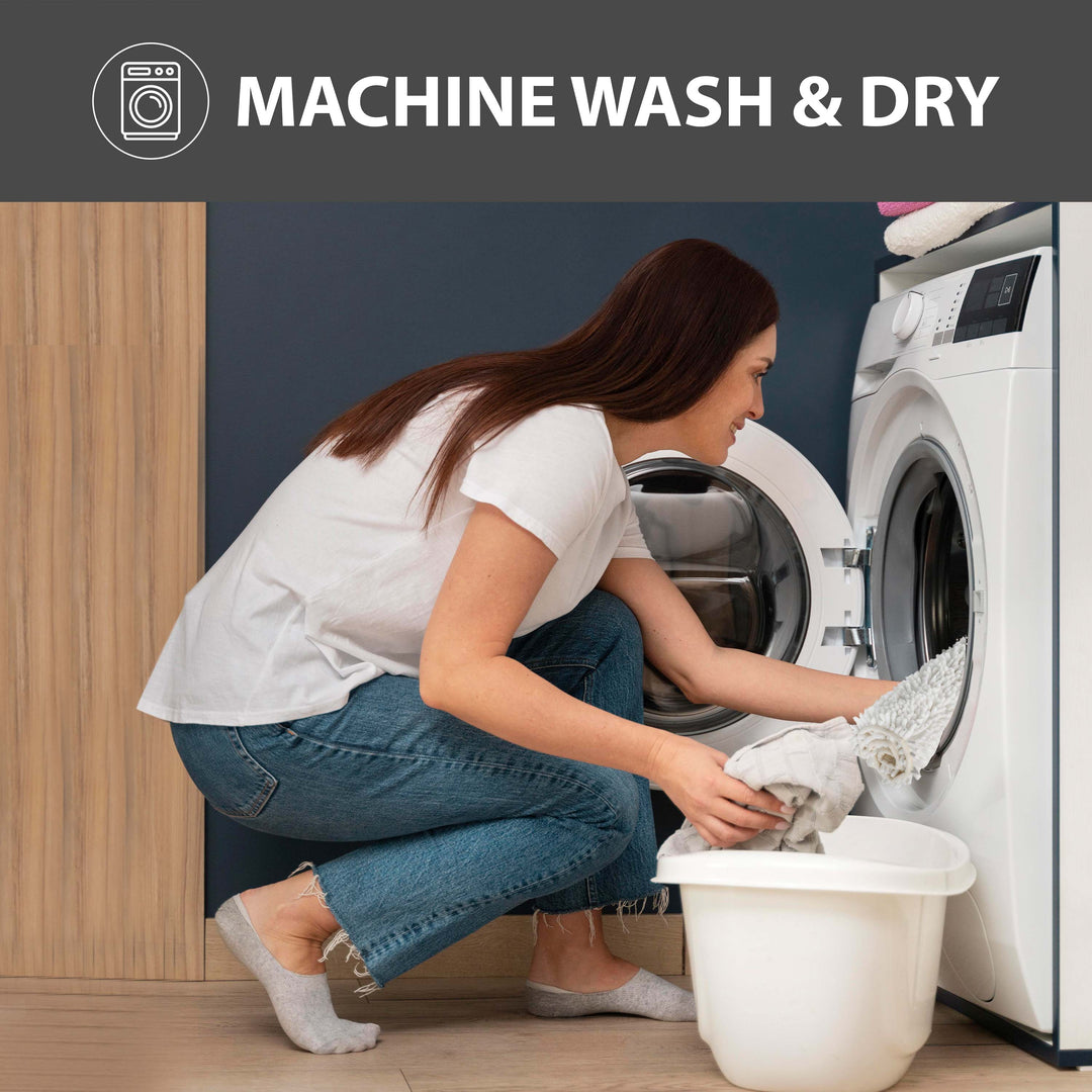 Non Slip Bath Mat Water Absorbent Machine Washable
