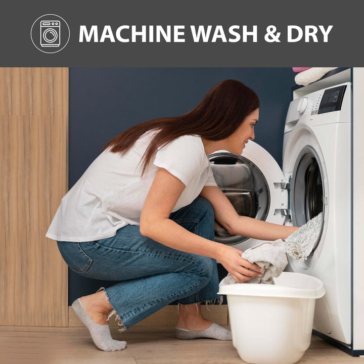 Non Slip Bath Mat Water Absorbent Machine Washable