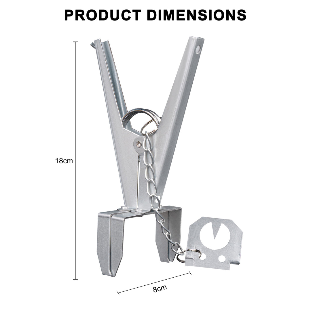 Heavy Duty Mole Claw Scissor Traps