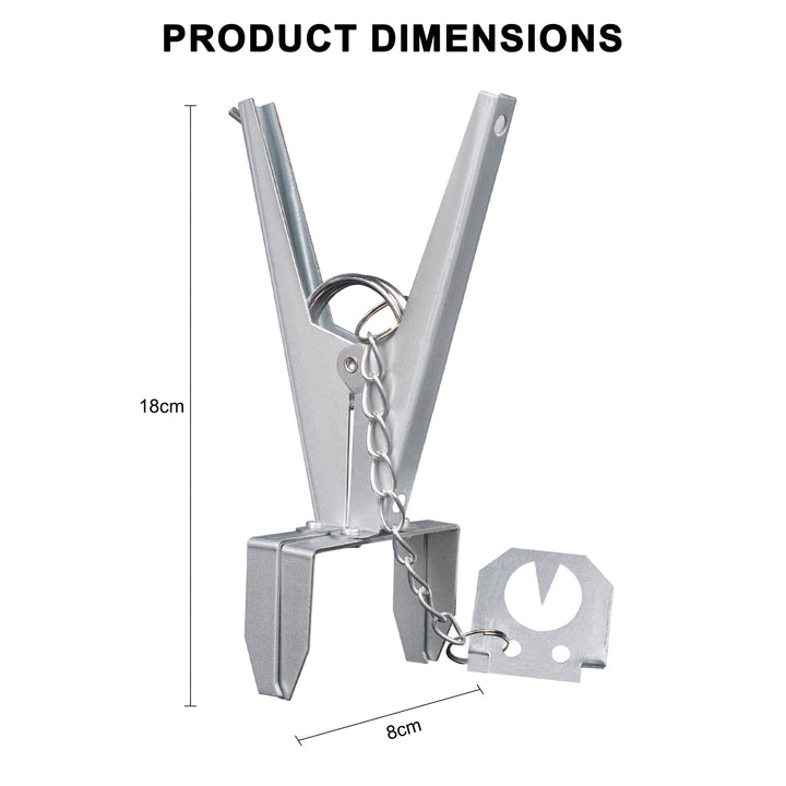 Heavy Duty Mole Claw Scissor Traps