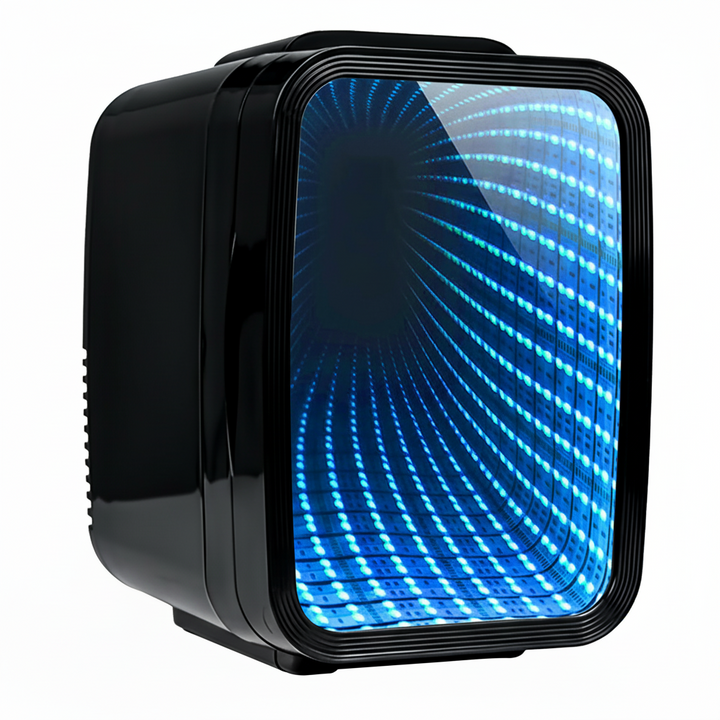 4L Mini Fridge with LED Mirror