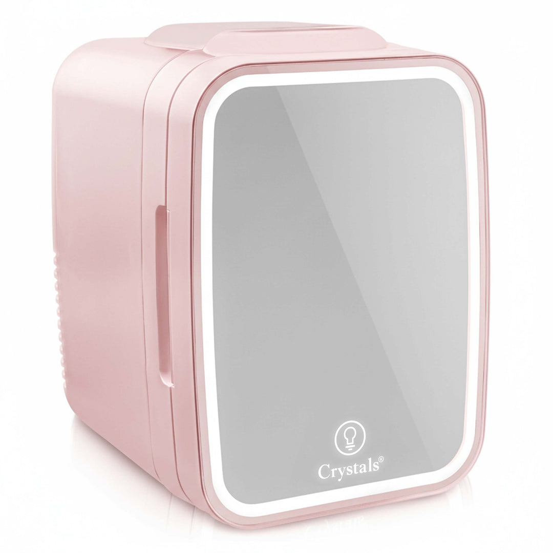 4L Mini Fridge with LED Mirror