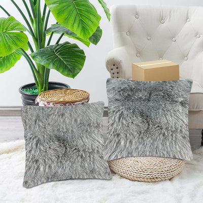 Fluffy Filled Square Cushion