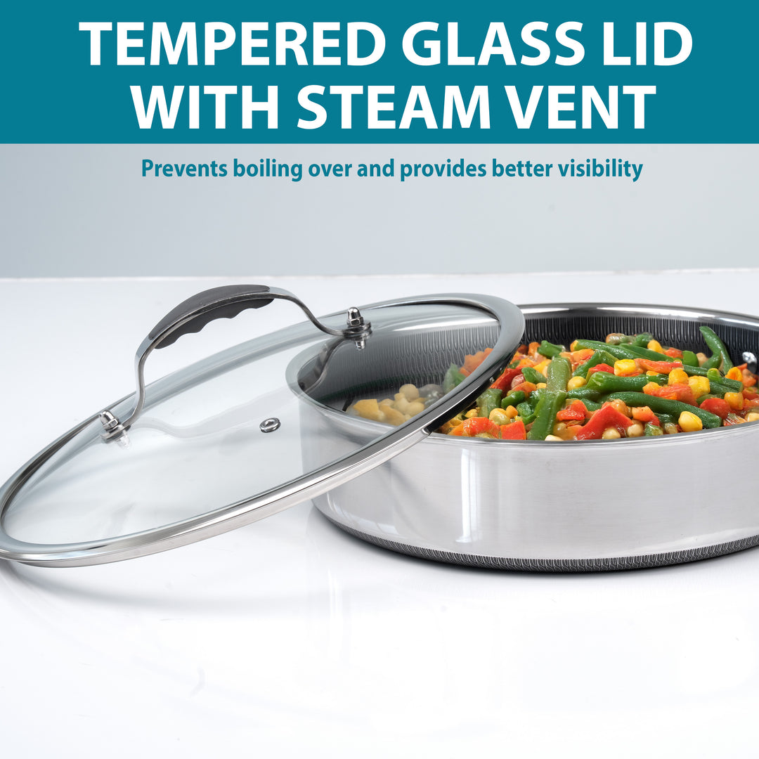 Stainless Steel Induction Frying Pan