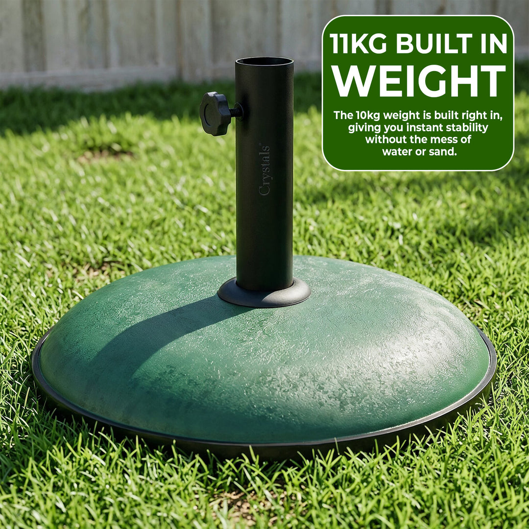 11kg Concrete Round Umbrella Parasol Base