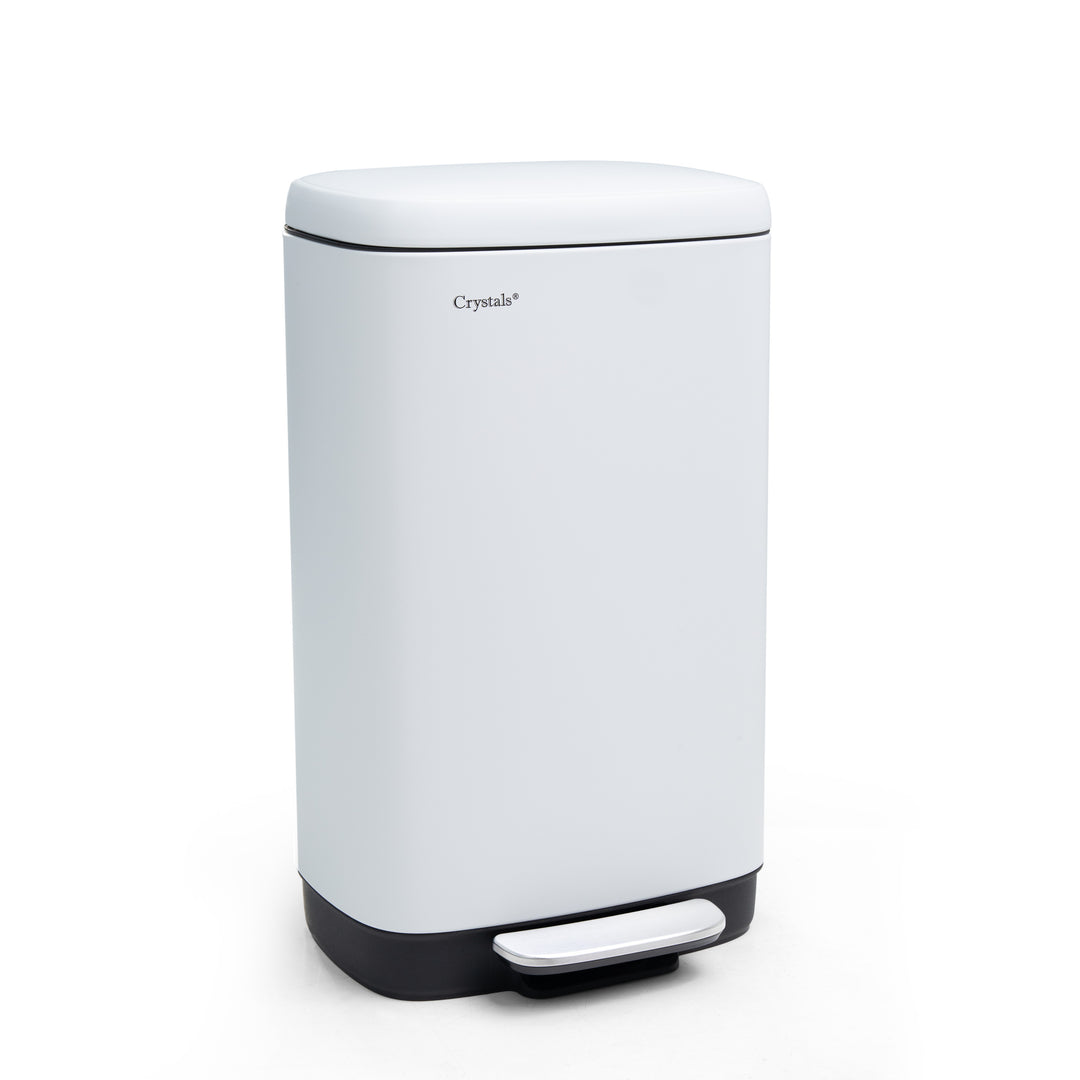 pedal bins 30l 30L Rectangular Pedal Bin Stainless Steel Soft Close – Denny Shop UK