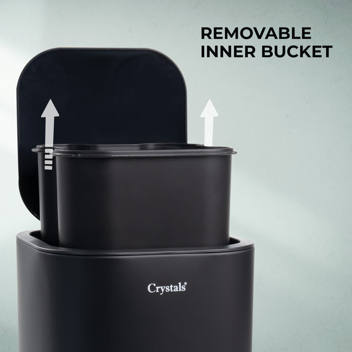 5L Soft Close Stainless Steel Pedal Bin