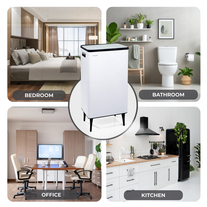 60L Dual Compartment Kitchen Bin