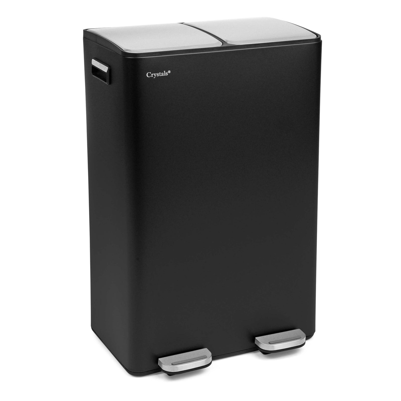 60 litre pedal bin 60L Dual Compartment Pedal Bin Black – Denny Shop UK