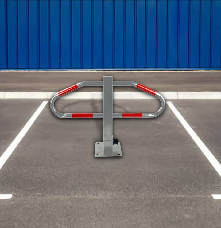 Post Steel - Lockable Foldable Parking Barrier For Home & Garage ...