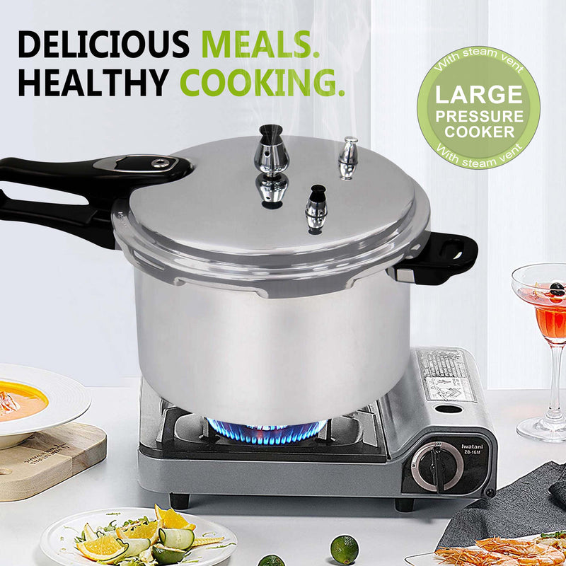 6/7.5 Litre Home Dual Handle Pressure Cooker