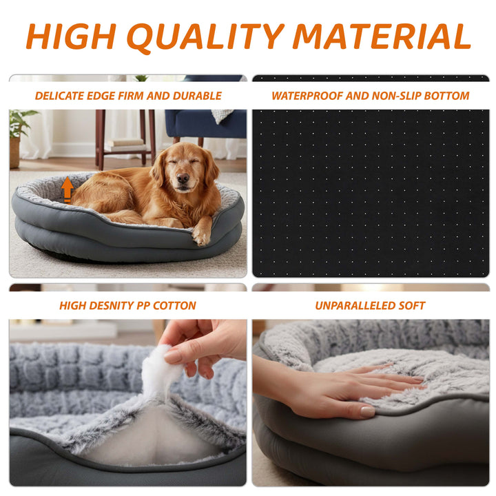 Soft Round Dog Bed