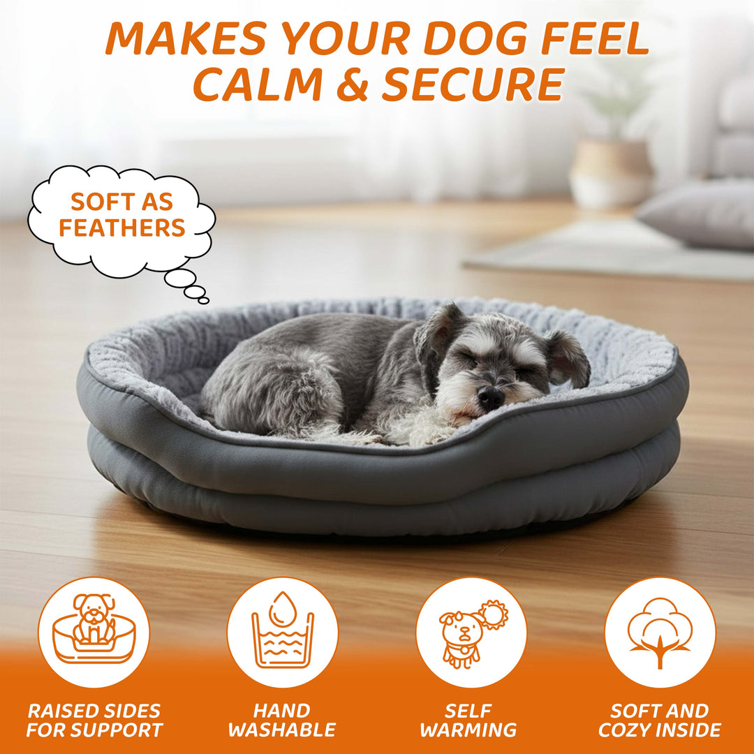 Soft Round Dog Bed