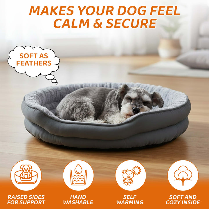 Soft Round Dog Bed
