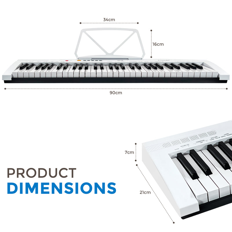 61 Keys Electronic Teaching Keyboard Piano