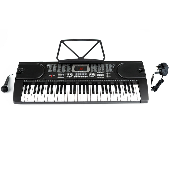 61 Keys Electronic Keyboard Piano + Stand & Music Chair