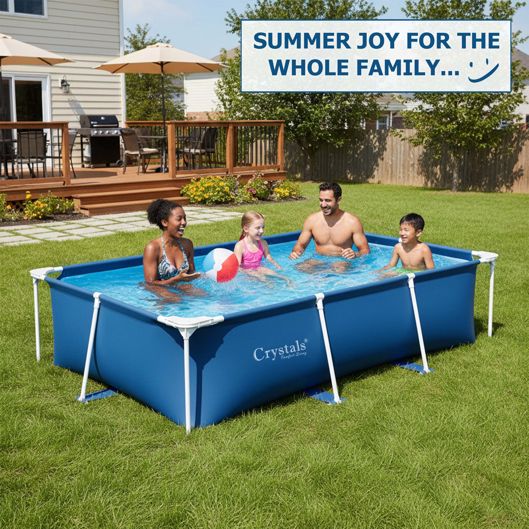 Crystals Deluxe Splash Frame Pool - 2300L