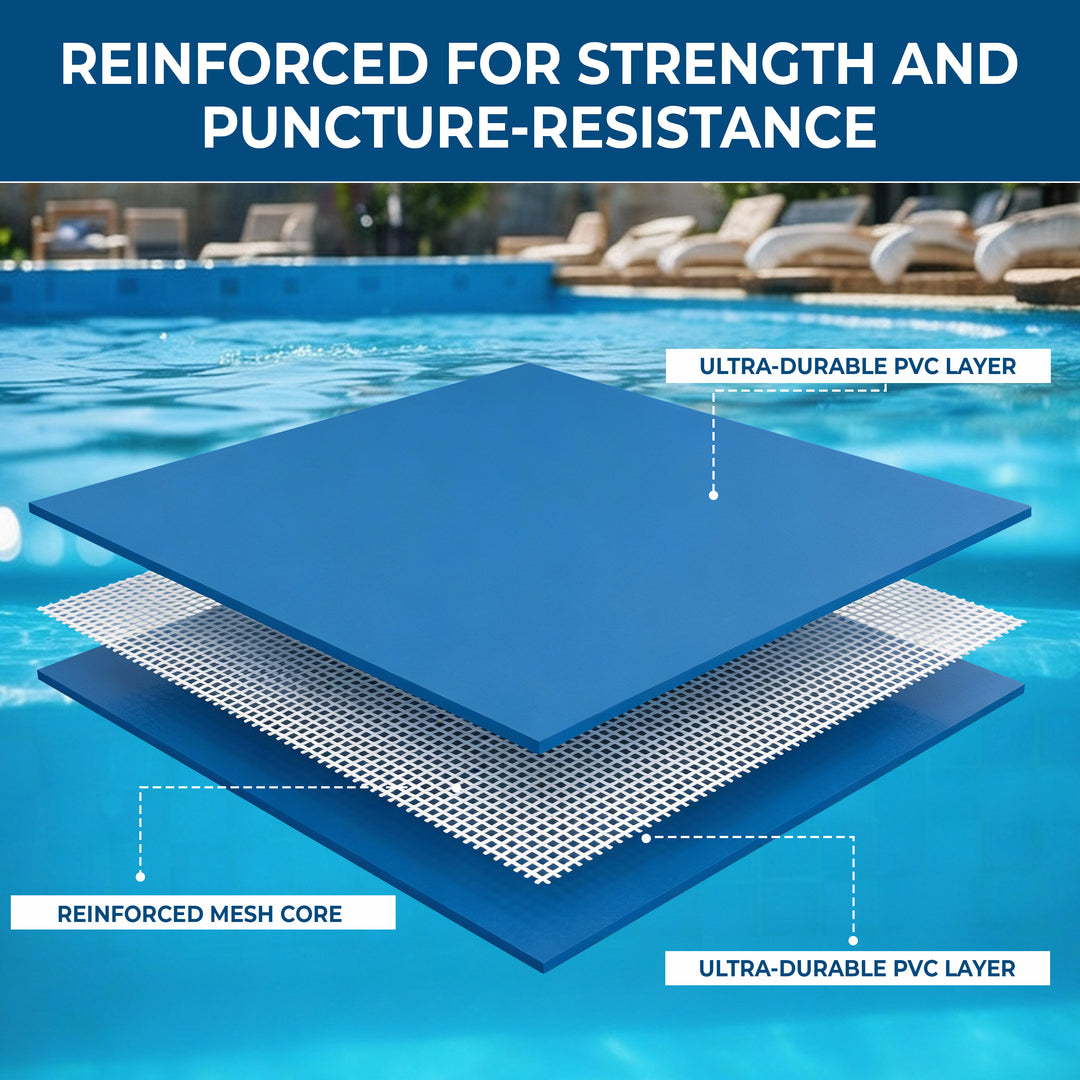 Round Above Ground Steel Swimming Pool - 12ft x 30in