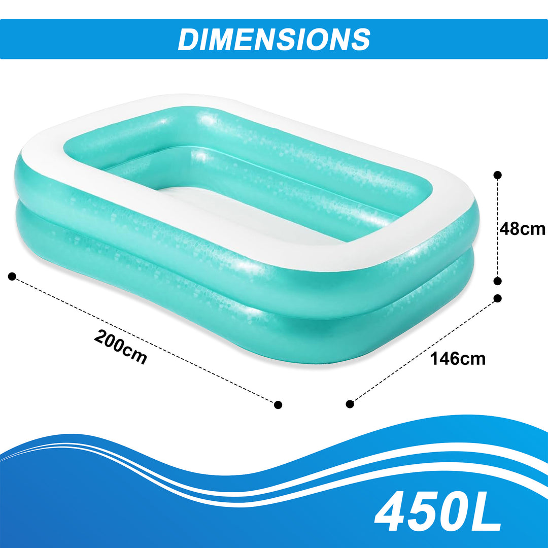 Crystals Inflatable Family Pool