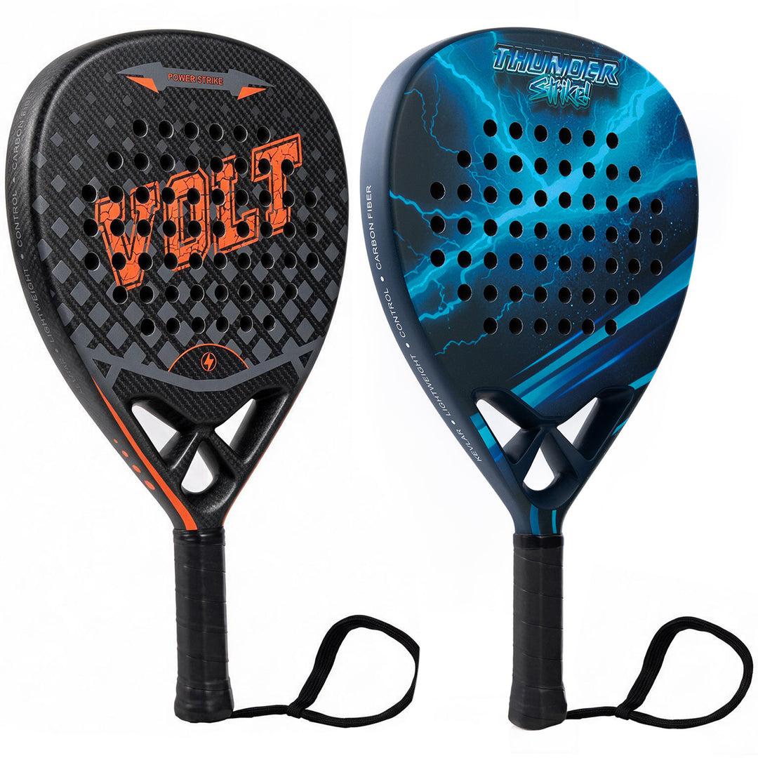 Padel Racket Carbon Fiber 375g &amp; Bag