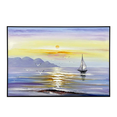 Freedom of the Sea Canvas Hand Painting