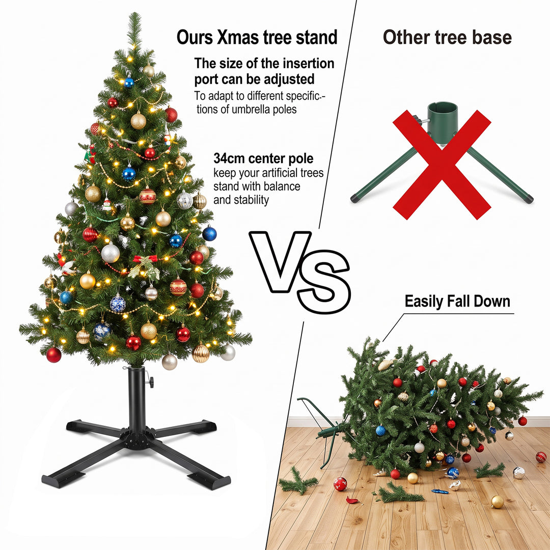 Foldable Parasol Base Black