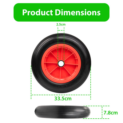 14" Puncture Proof Wheelbarrow Wheel