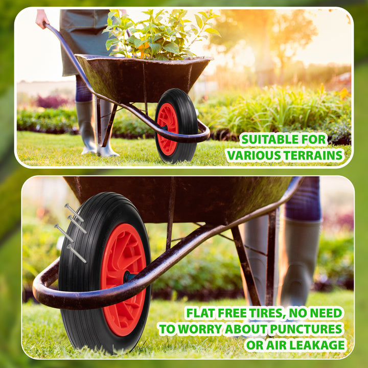 14" Puncture Proof Wheelbarrow Wheel