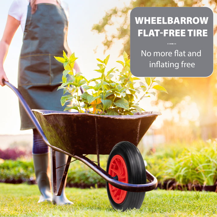 14" Puncture Proof Wheelbarrow Wheel