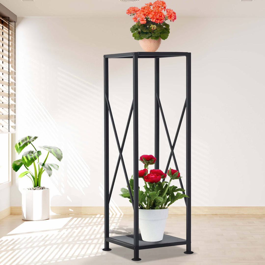 Metal Firewood Log Holder Rack for Fireplace