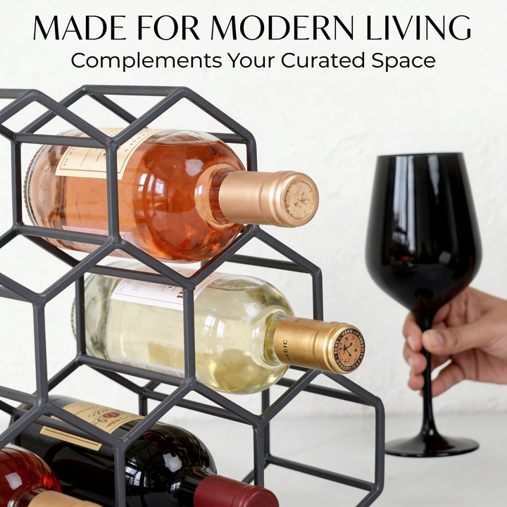 11 Bottle Wine Rack Holder